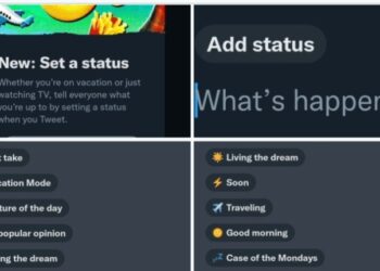 Twitter currently testing an emoji-based status feature similar to Facebook
